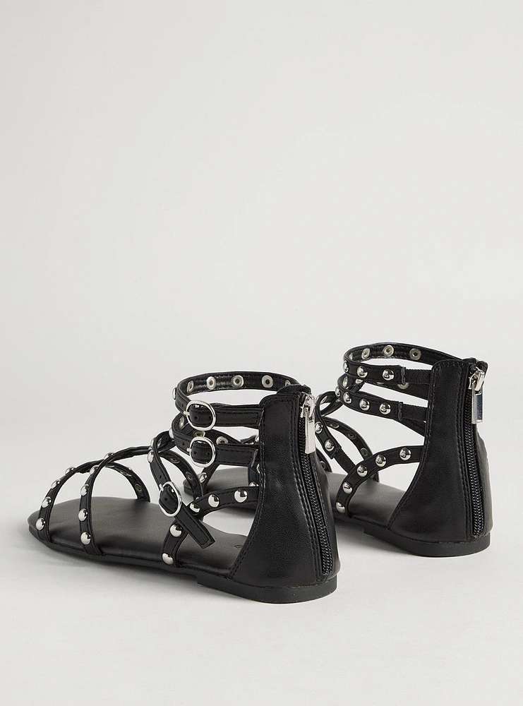 Studded Gladiator Sandal (WW