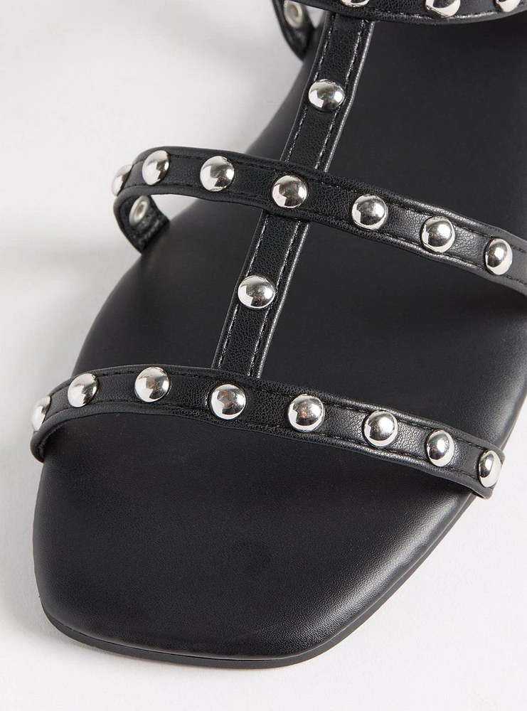Studded Gladiator Sandal (WW