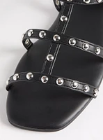 Studded Gladiator Sandal (WW