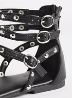 Studded Gladiator Sandal (WW