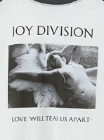 Joy Division Cotton Raglan Crop Tee