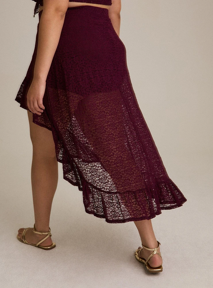 Festi Asymmetrical Maxi Skirt