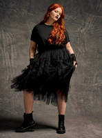 Nightfall Layered Midi Skirt