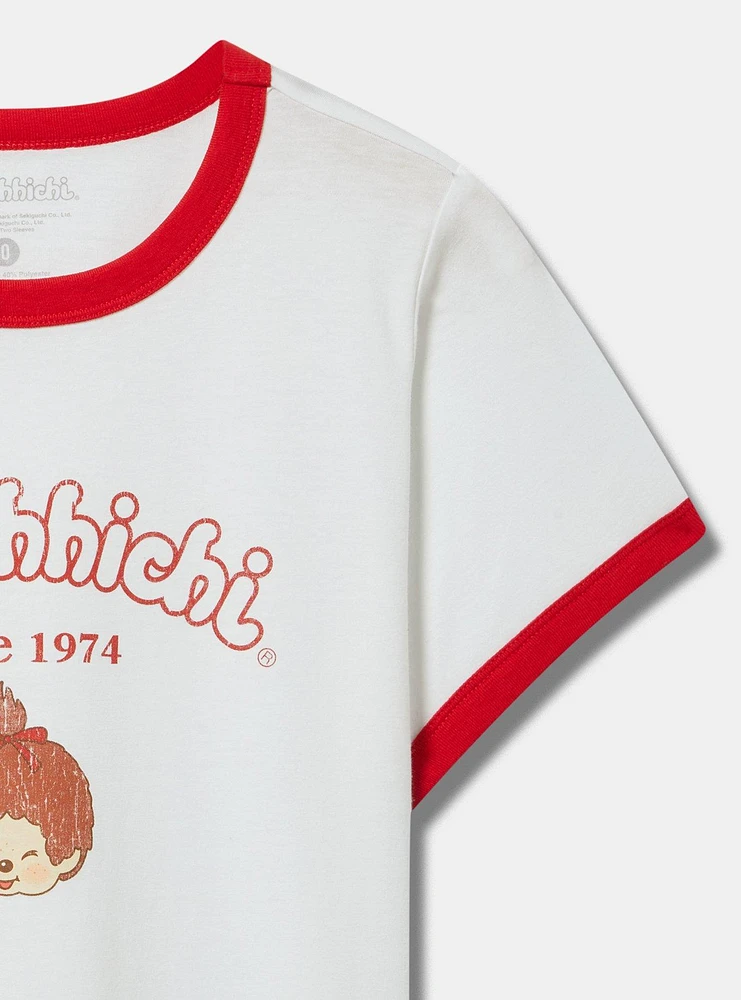 Monchhichi Classic Cotton Ringer Tee