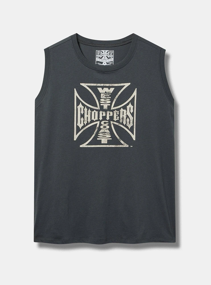 West Coast Choppers Relaxed Cotton Tank