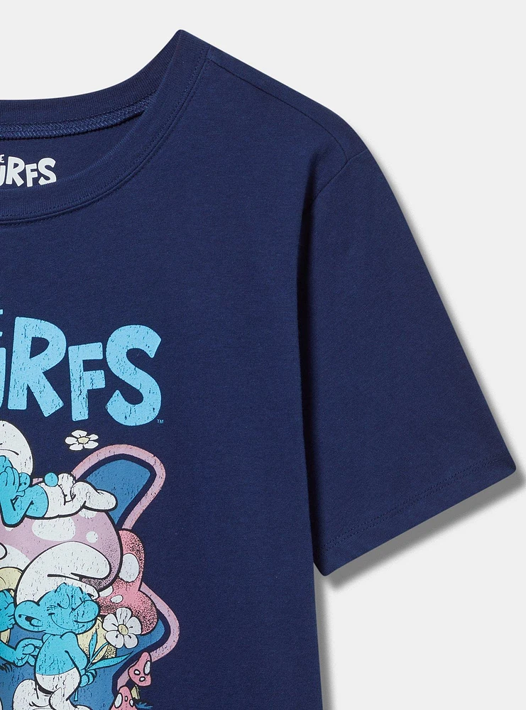 The Smurfs Classic Cotton Crew Tee