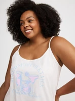 Lightweight Cotton Jersey Sleep Tank