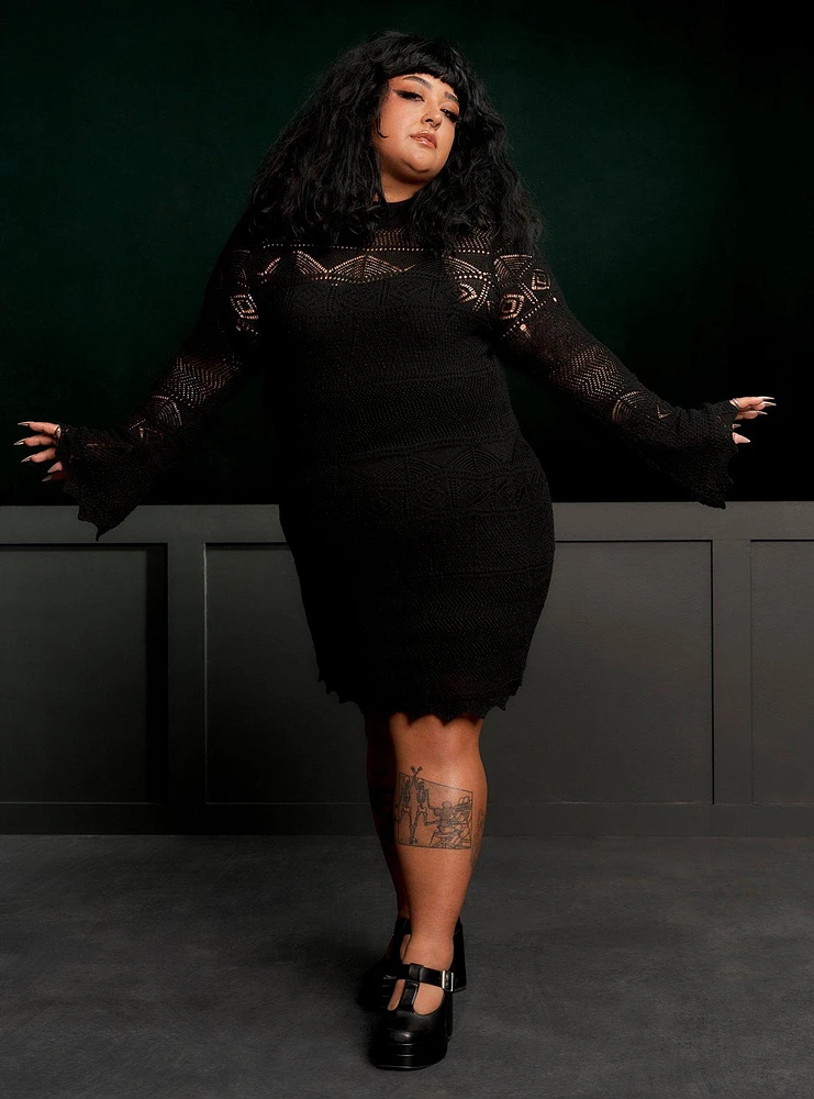 Nightfall Crochet Dress
