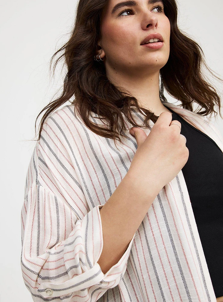 Oversized Shirt Kimono
