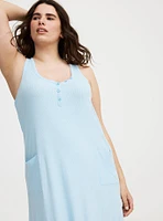 Ribbed Midi Lounge Dress