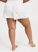 Lightweight Cotton Jersey Sleep Short