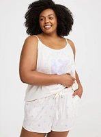 Lightweight Cotton Jersey Sleep Short