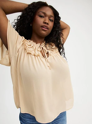 Tie-Neck Blouse