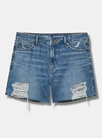 5'' Perfect High-Rise Distressed Short