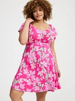 Flutter Sleeve Mini Dress