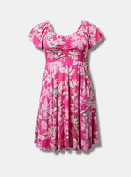 Flutter Sleeve Mini Dress