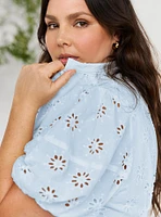 Belle Isle Eyelet Mini Dress