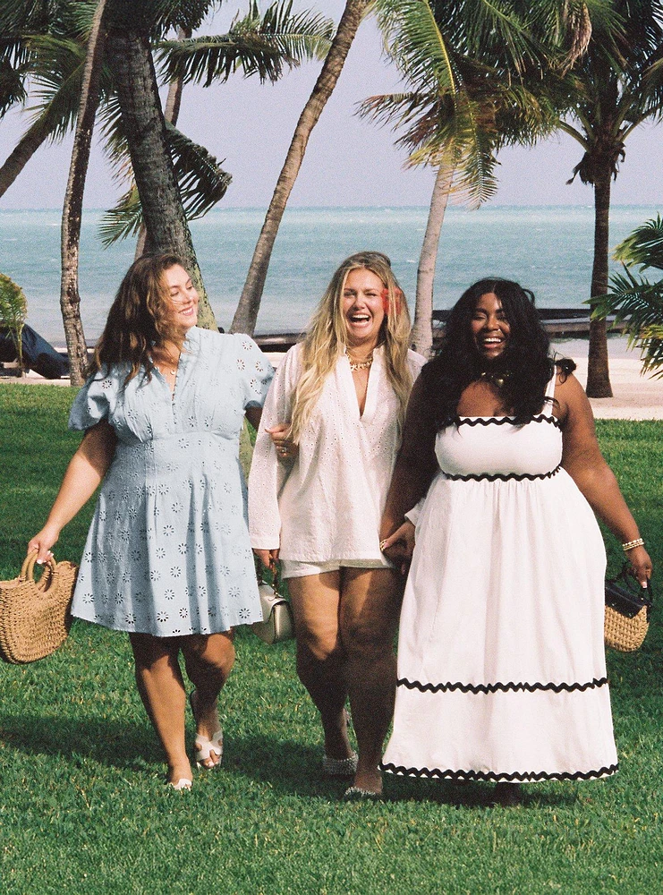 Belle Isle Eyelet Mini Dress