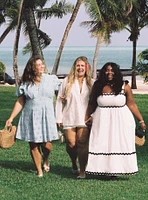 Belle Isle Eyelet Mini Dress
