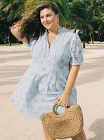 Belle Isle Eyelet Mini Dress