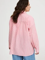Soft Cotton Drop-Shoulder Shirt
