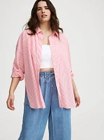 Soft Cotton Drop-Shoulder Shirt