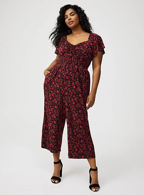 Flutter Sleeve Jumpsuit