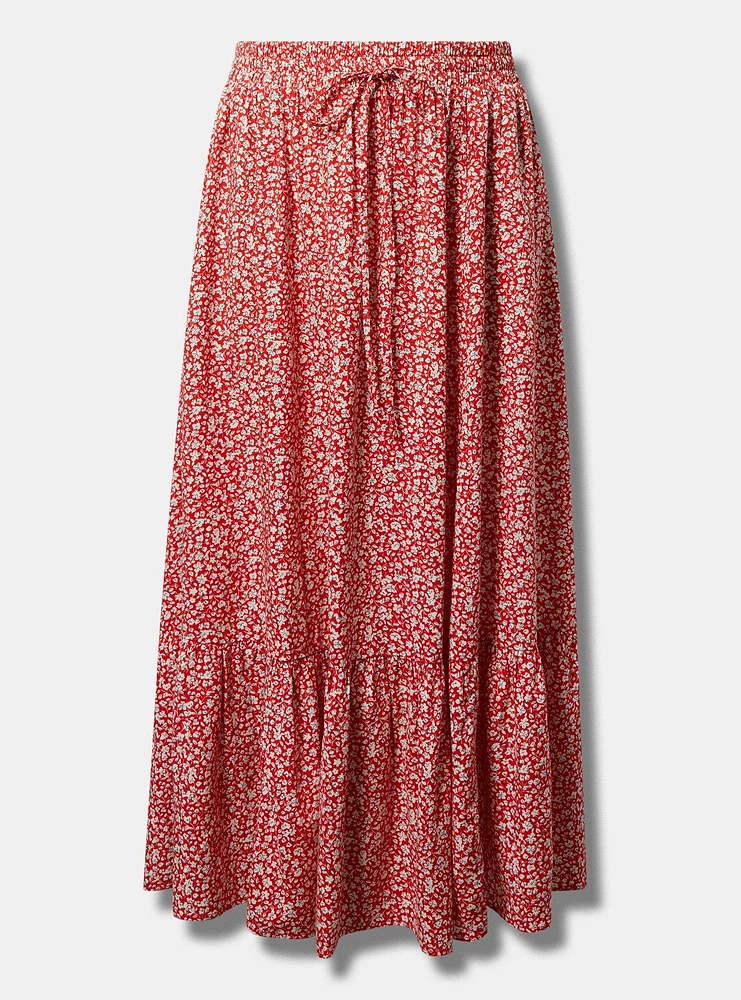 Tiered Maxi Skirt