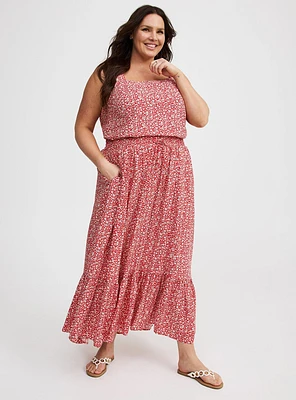 Tiered Maxi Skirt