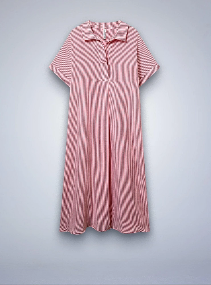 Belle Isle Cotton Maxi Dress