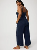 Super Soft Denim Jumpsuit