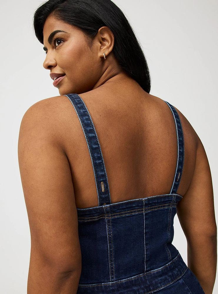Super Soft Denim Jumpsuit