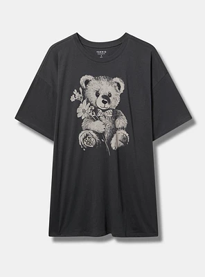 Teddy Bear Oversized Heritage Jersey Tunic Tee