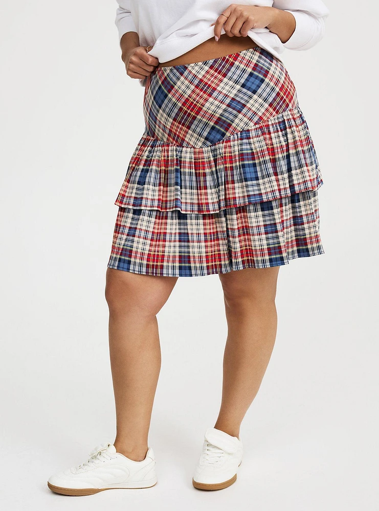 Ruffle Mini Skirt