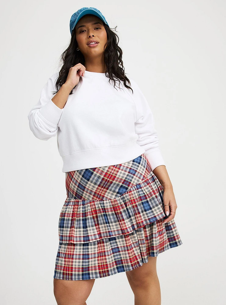 Ruffle Mini Skirt