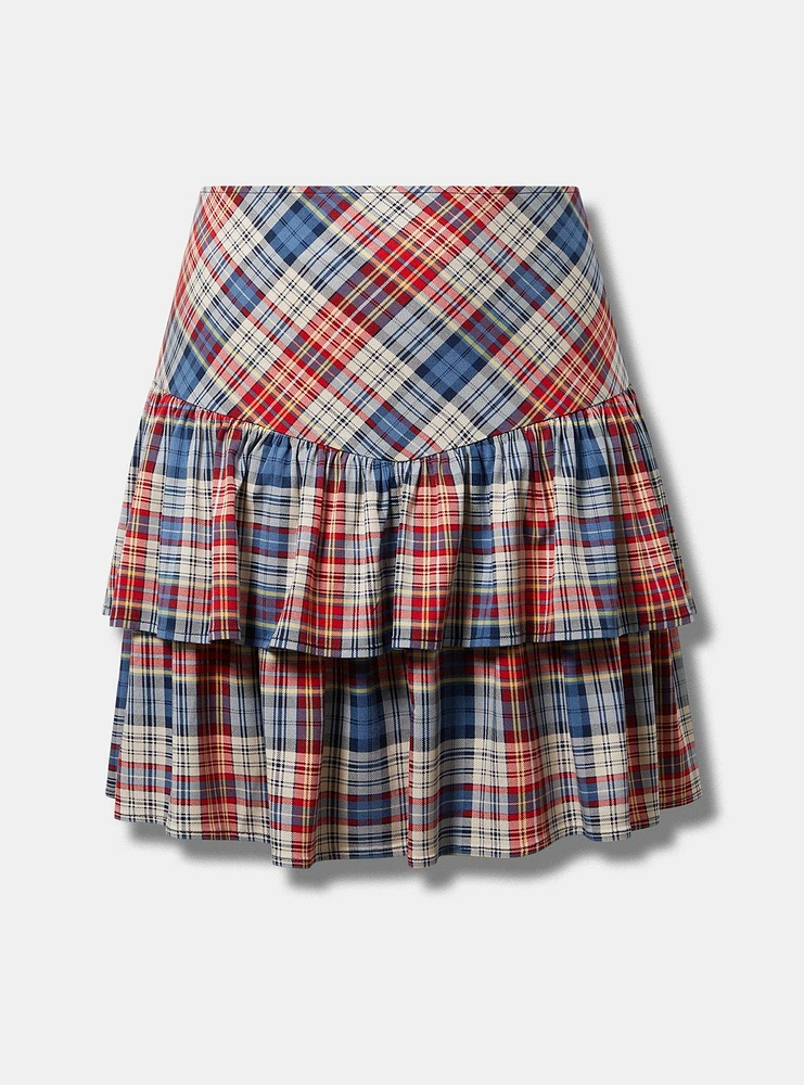 Ruffle Mini Skirt