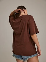 Festi Oversized V-Neck Tee