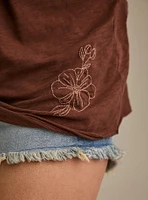 Festi Oversized V-Neck Tee