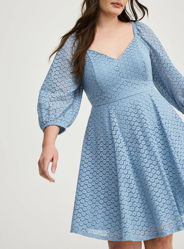 Sweetheart Skater Mini Dress