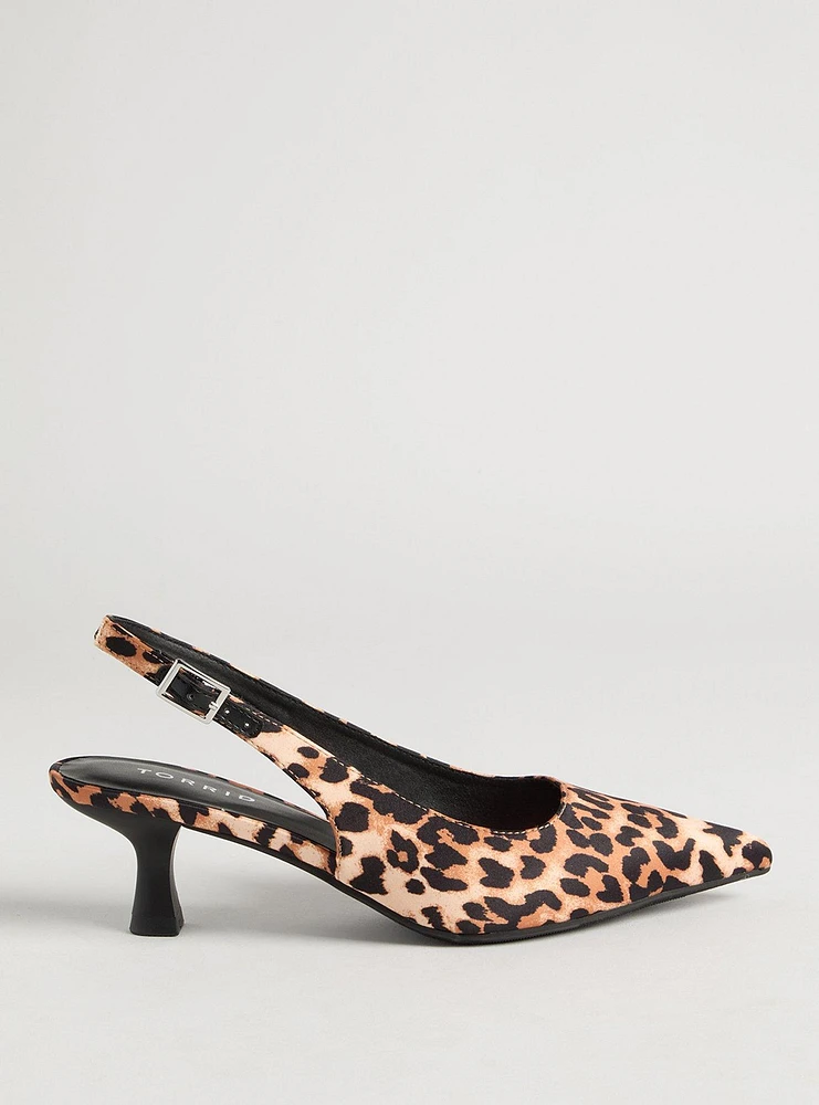 Slingback Kitten Heel (M