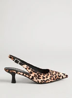 Slingback Kitten Heel (M