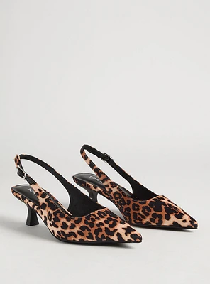 Slingback Kitten Heel (M