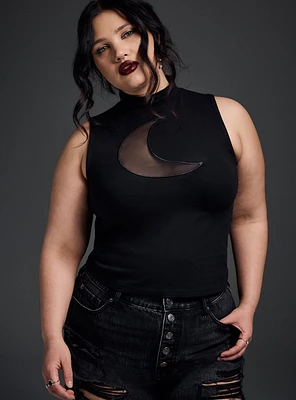 Nightfall Cut-Out Crop Tank