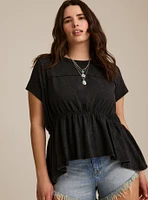 Festi Smocked Tee