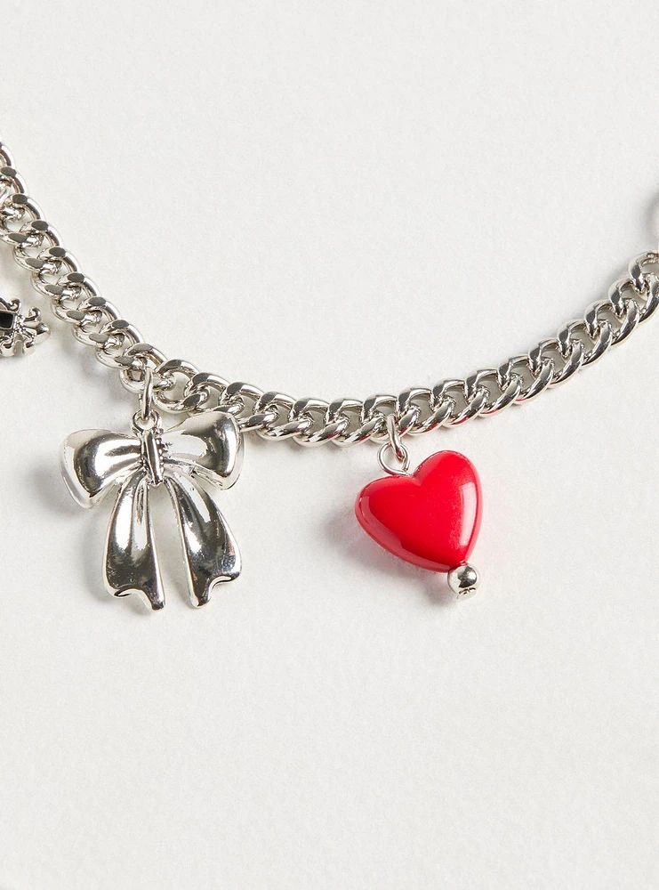 Heart Sling Bag Charm