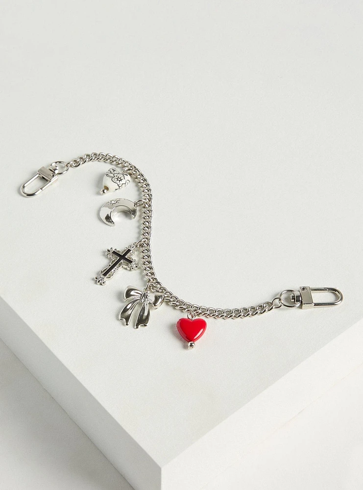 Heart Sling Bag Charm