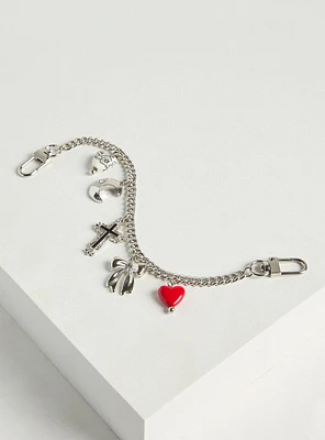 Heart Sling Bag Charm