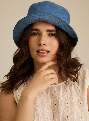 Denim Bucket Hat