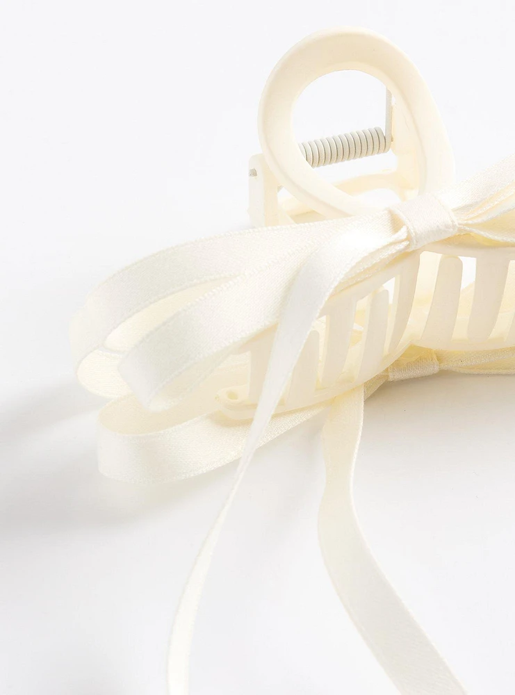 Ribbon Bow Clips