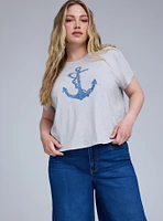 Belle Isle Anchor Crew Tee